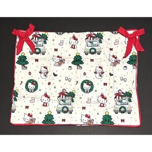 Pottery Barn Teen Hello Kitty Organic Flannel Christmas Sham STANDARD NWT